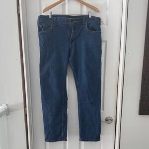 Kirkland Signature Men's Dark Blue Straight Jeans